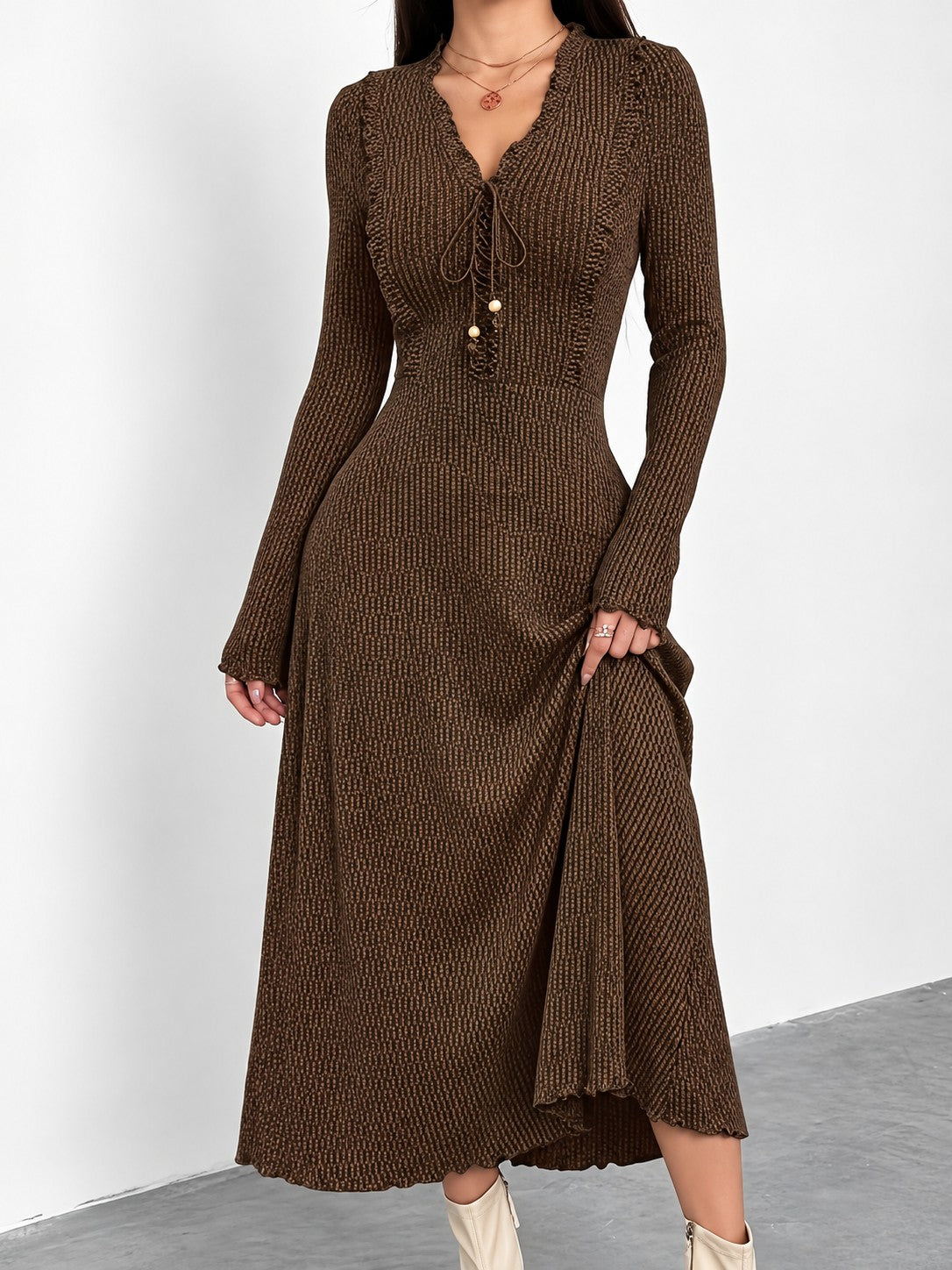 Calista Rib Dress