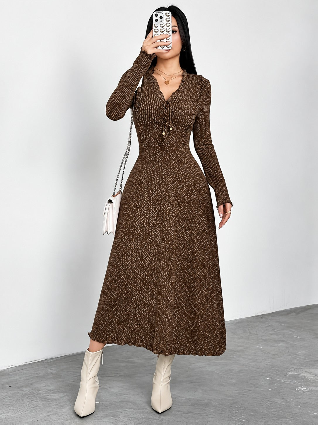 Calista Rib Dress