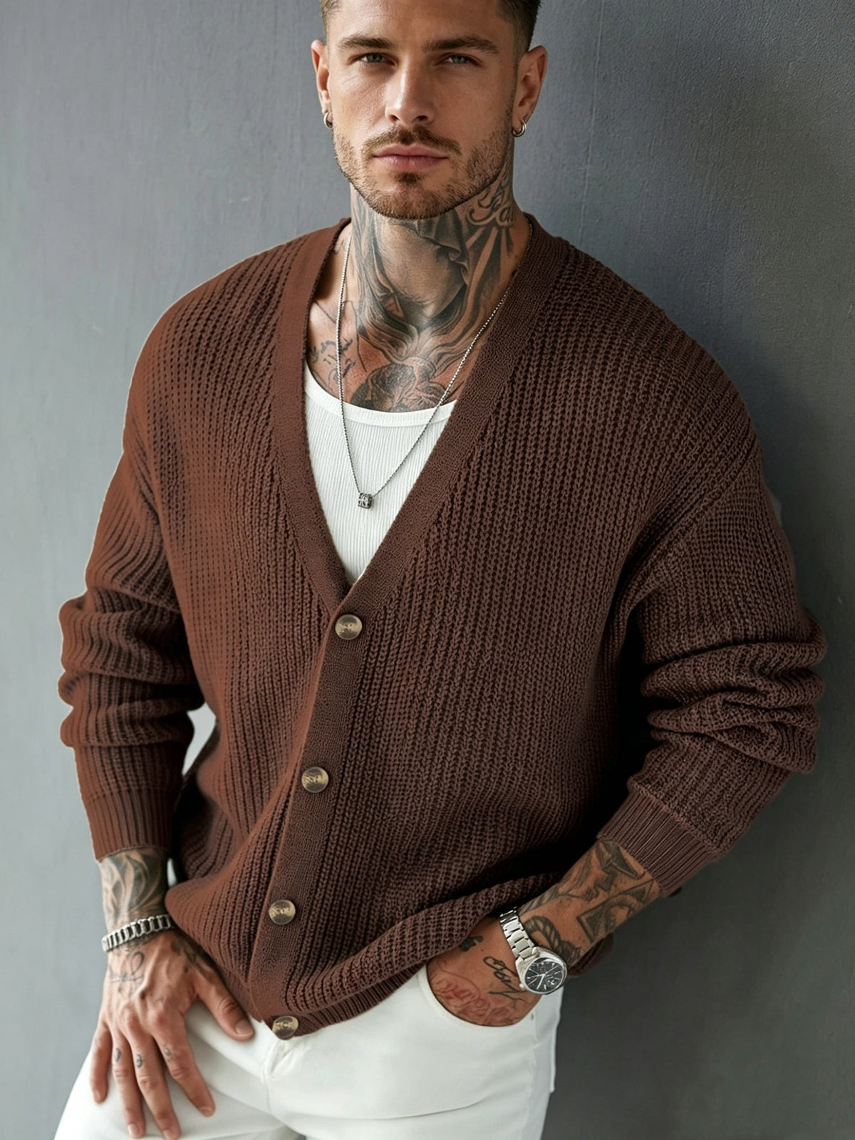 Bram Rib Cardigan