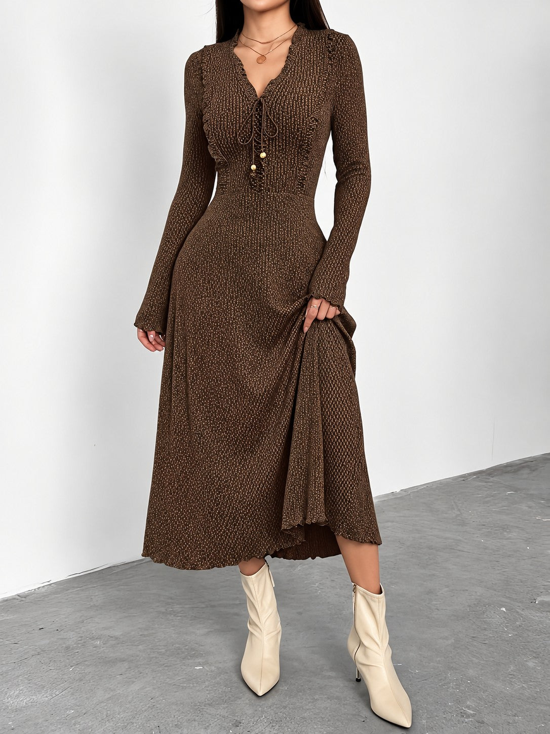 Calista Rib Dress