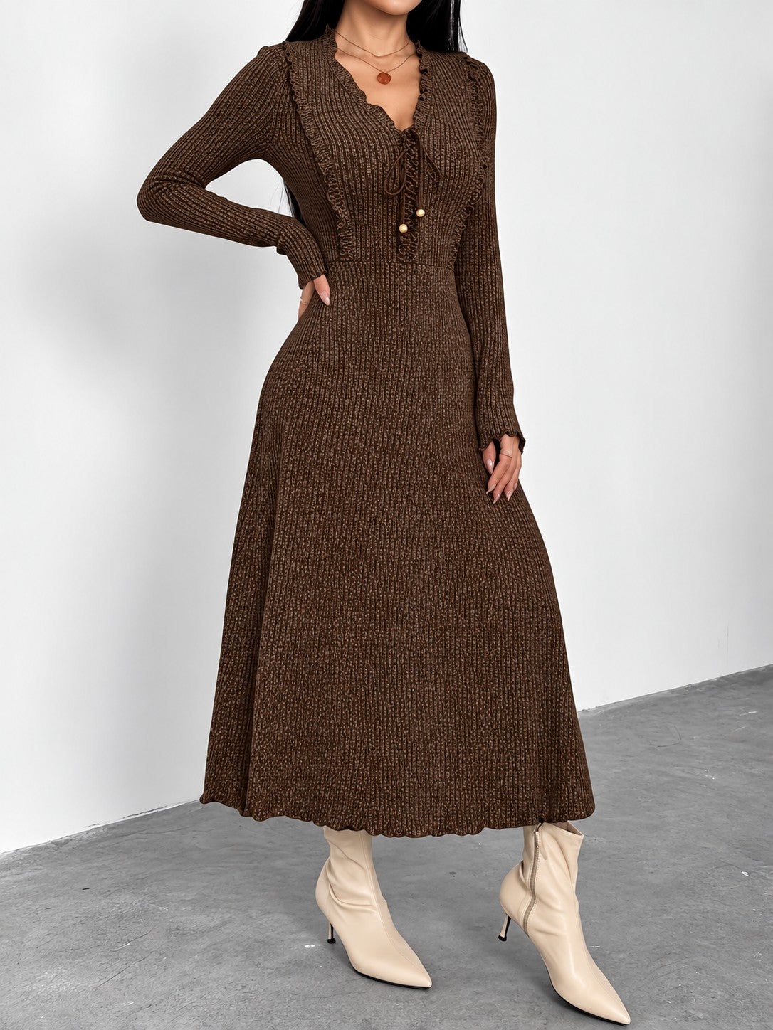 Calista Rib Dress