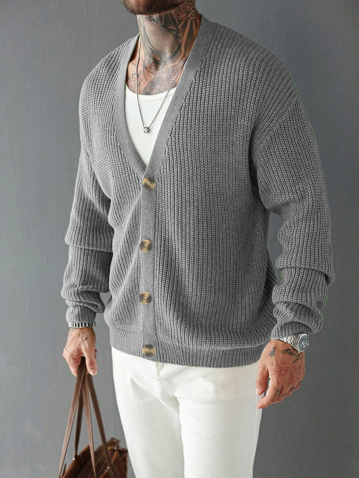 Bram Rib Cardigan