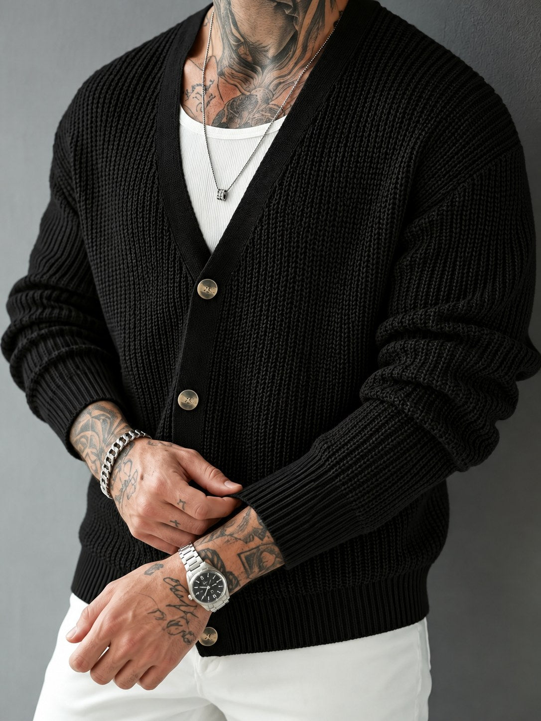 Bram Rib Cardigan