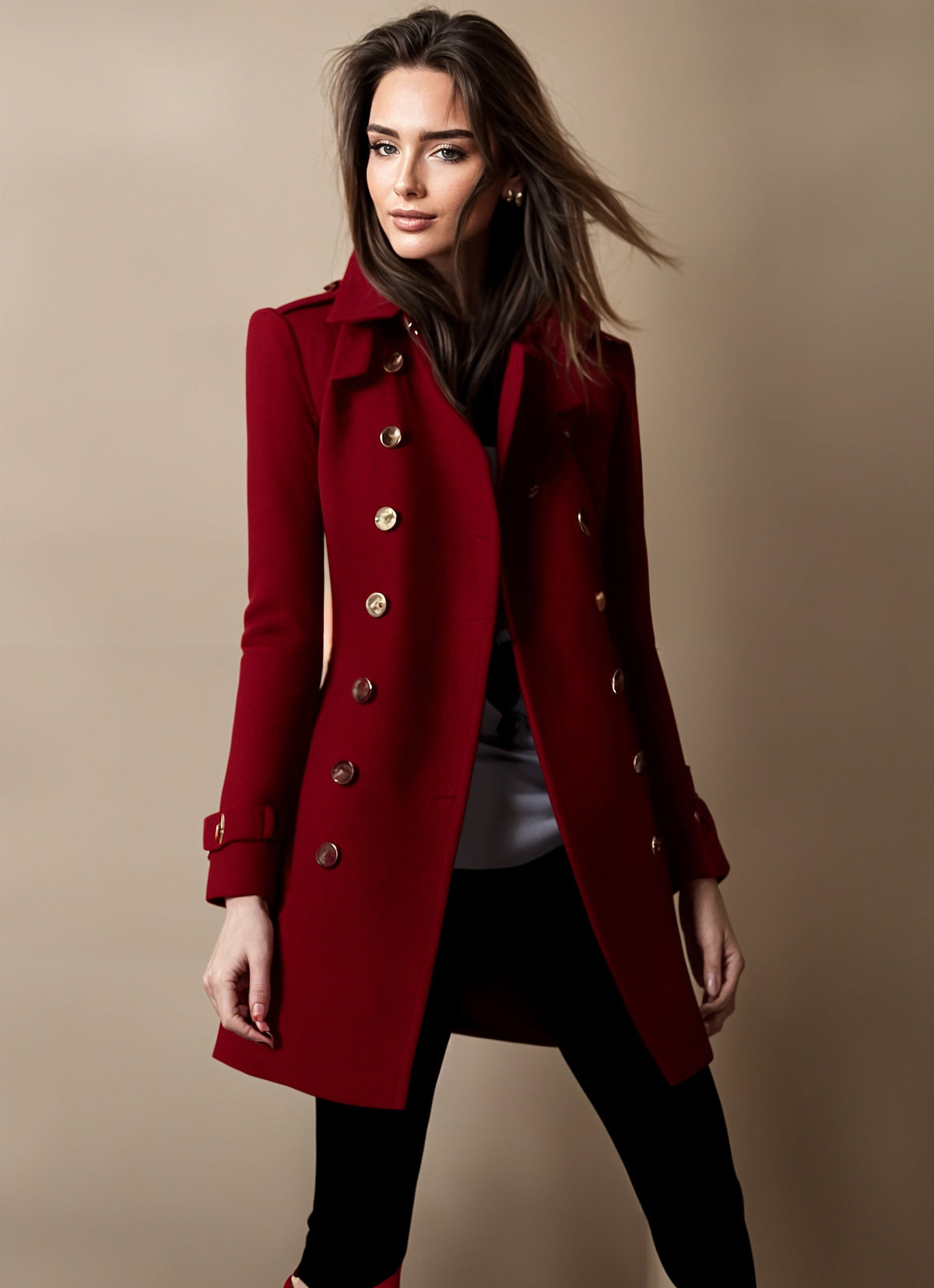 Lilac - Women's Trench Coat