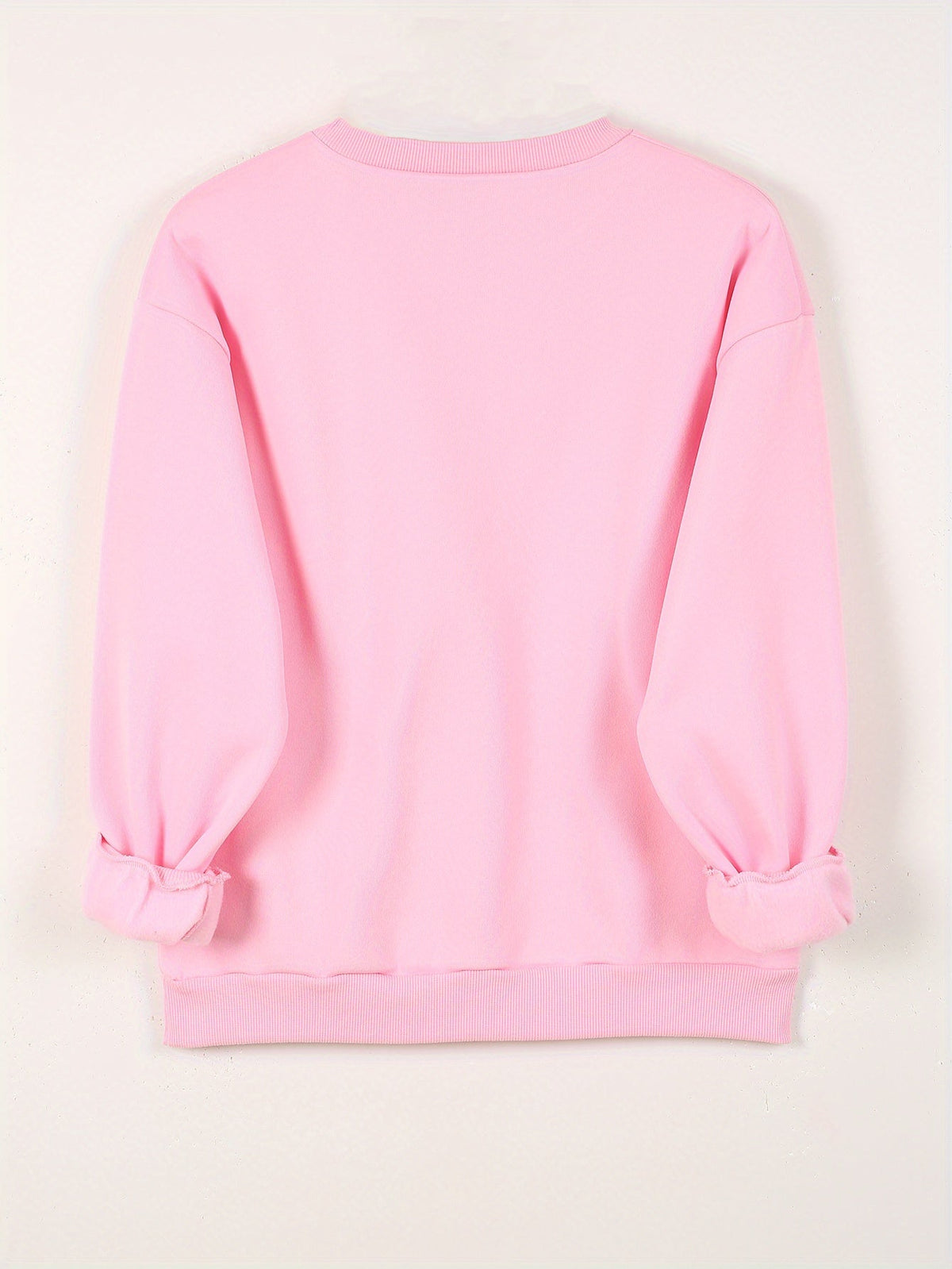 ZOEY – DOUBLE HEART GRAPHIC SWEATSHIRT