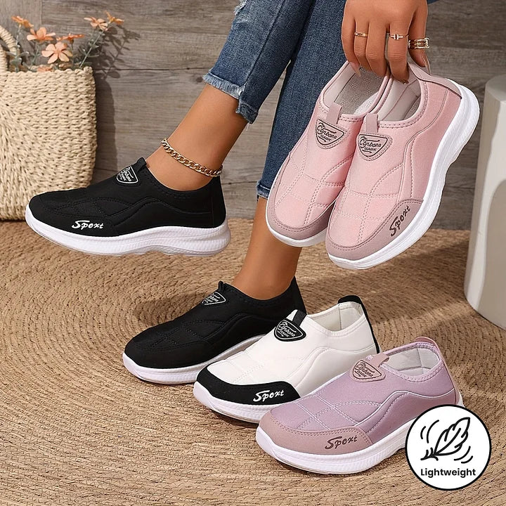 CASSANDRA – SLIP-ON COMFORT WALKING SNEAKERS