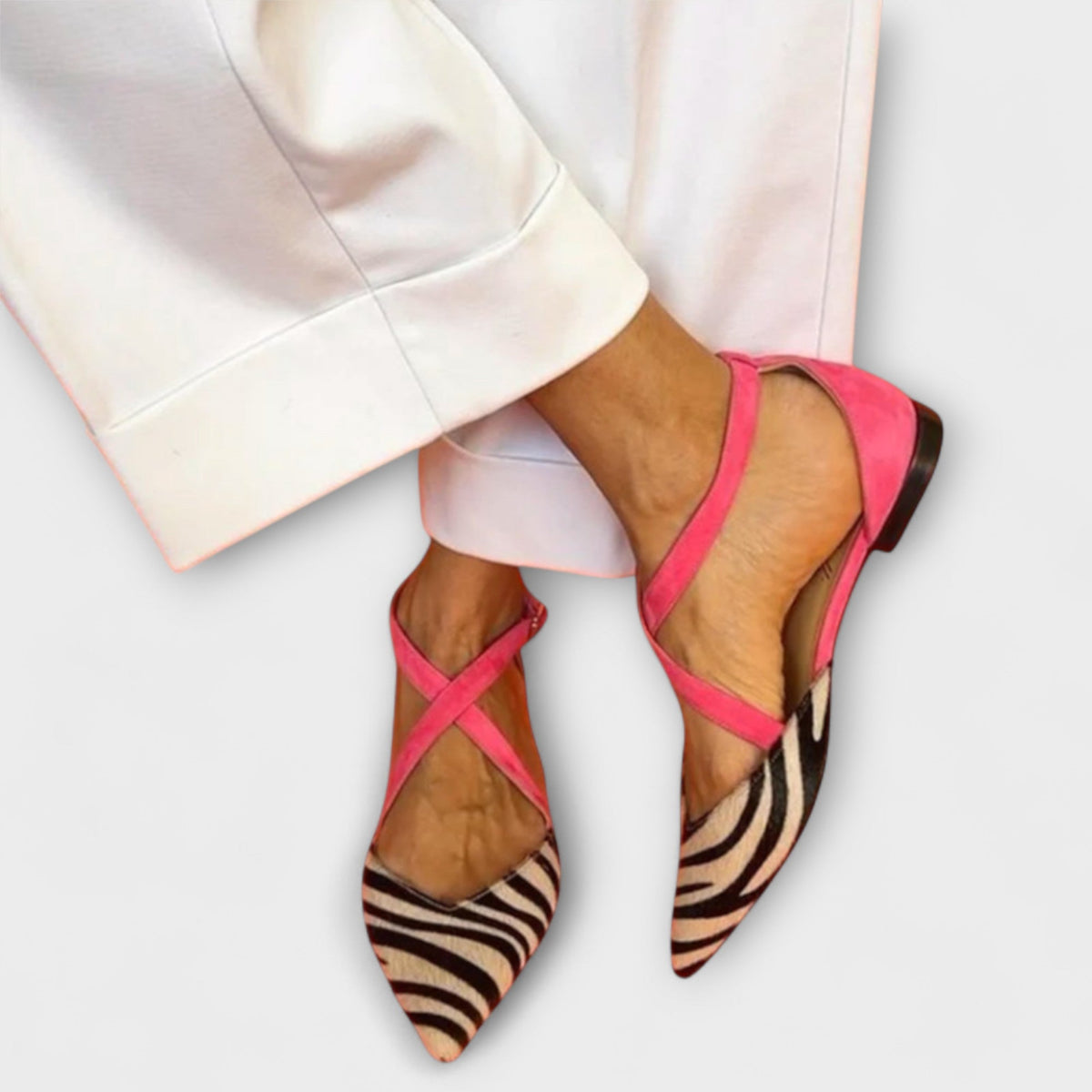 Fenna - Strappy Ballet Flats
