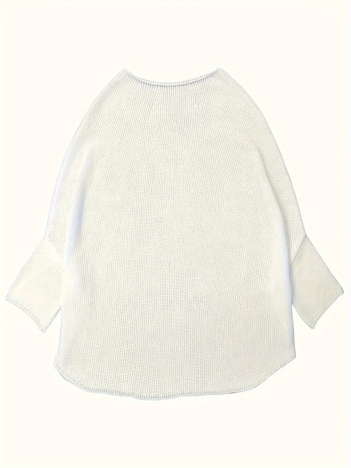 Natalie | Elegant Batwing Knit Pullover