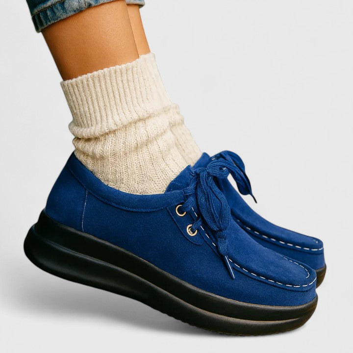 PERRIE – PLATFORM MOCCASIN SHOE