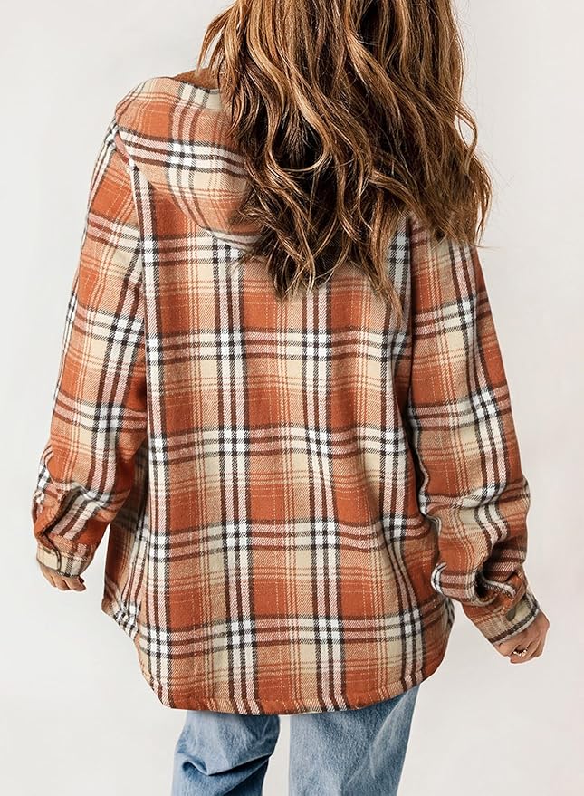 Elvessa Plaid Flanel Jacket