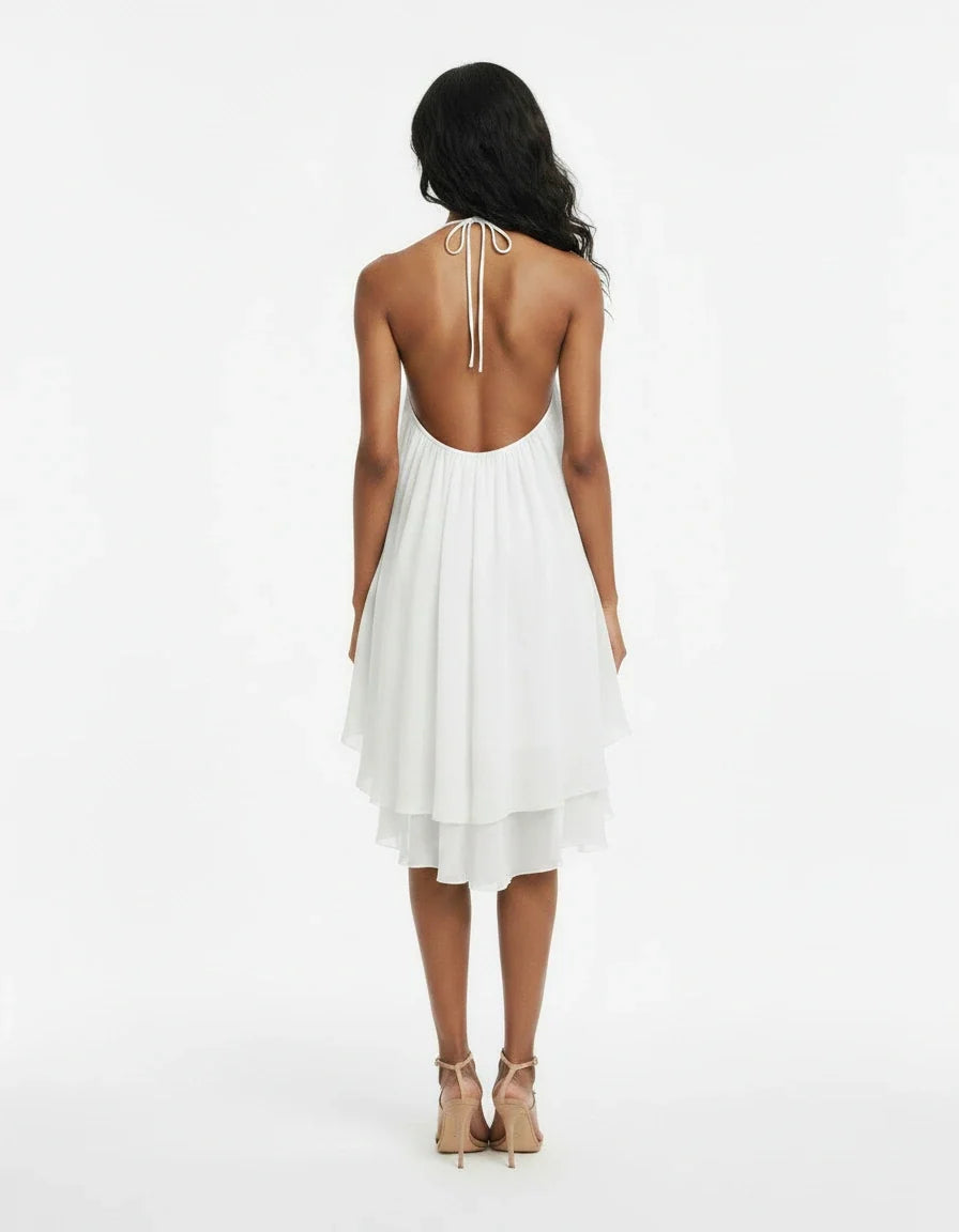 Alizée — The Airy Ruffle Mini Dress