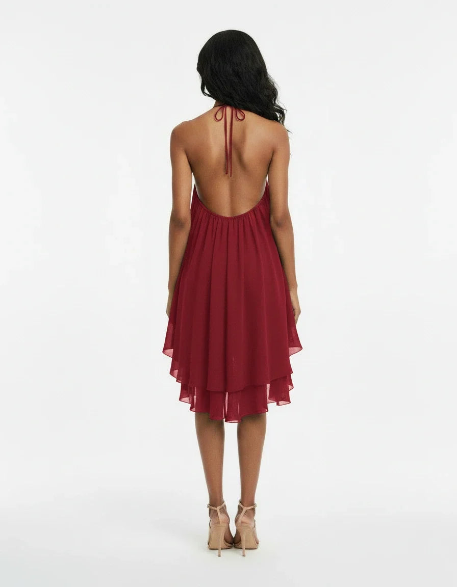 Alizée — The Airy Ruffle Mini Dress
