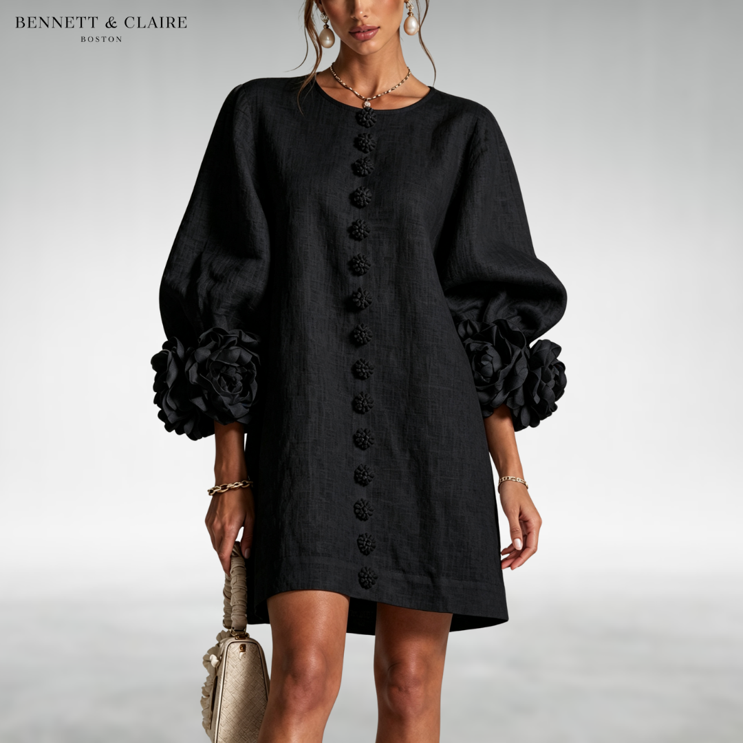 Carmena Floral Sleeve Dress