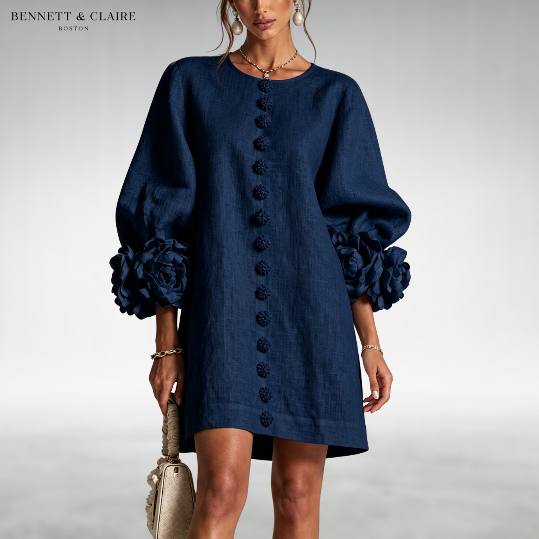 Carmena Floral Sleeve Dress