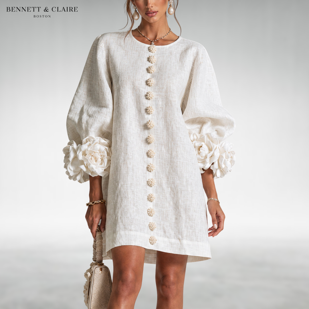 Carmena Floral Sleeve Dress