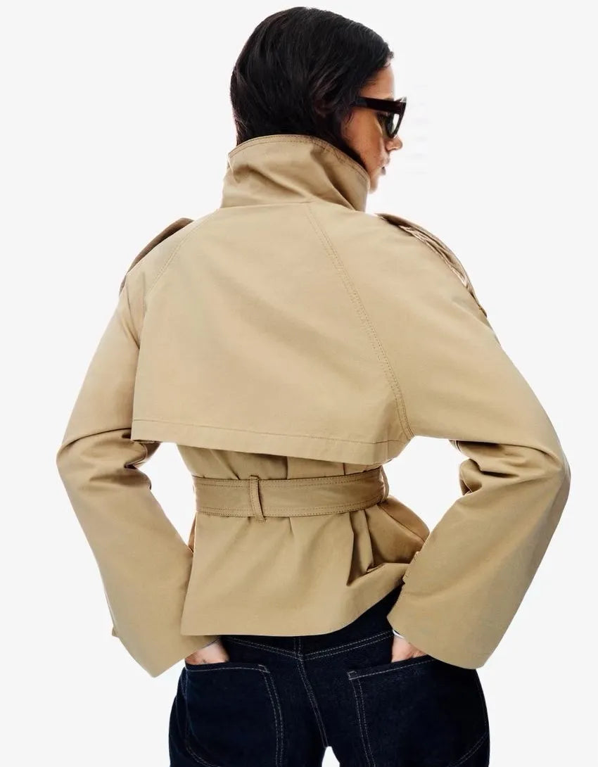 Charlotte – The Belted Rebel Jacket