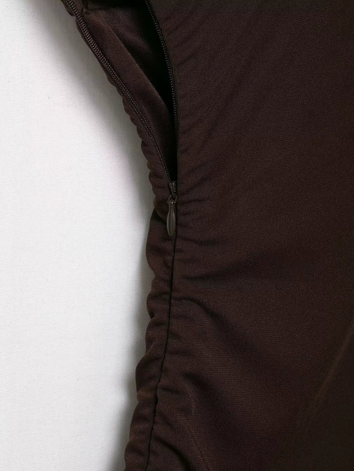 Chocolat – The Chic Espresso Drape Dress