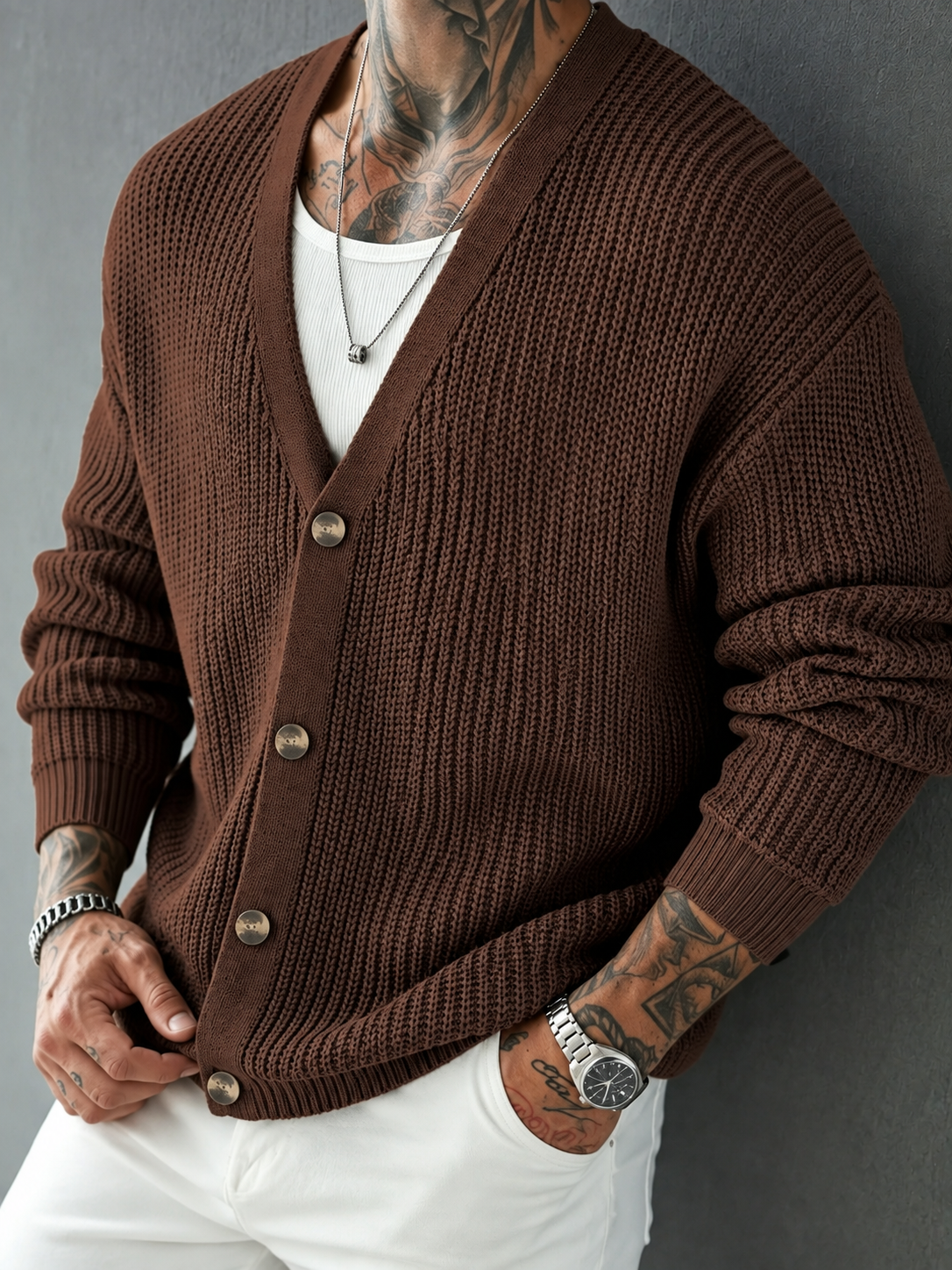 Bram Rib Cardigan