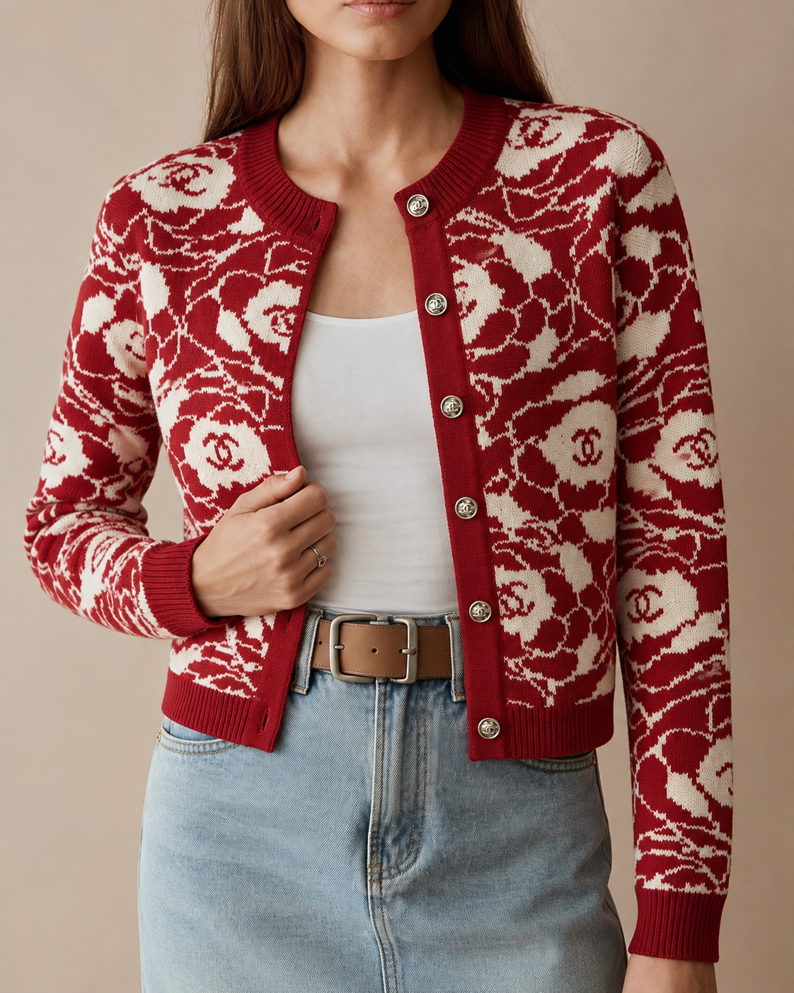 Brielle Flora Cardigan