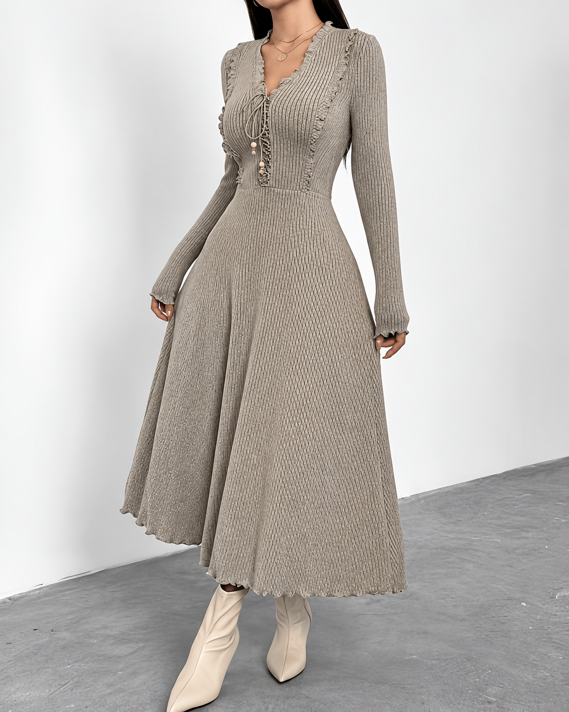 Calista Rib Dress