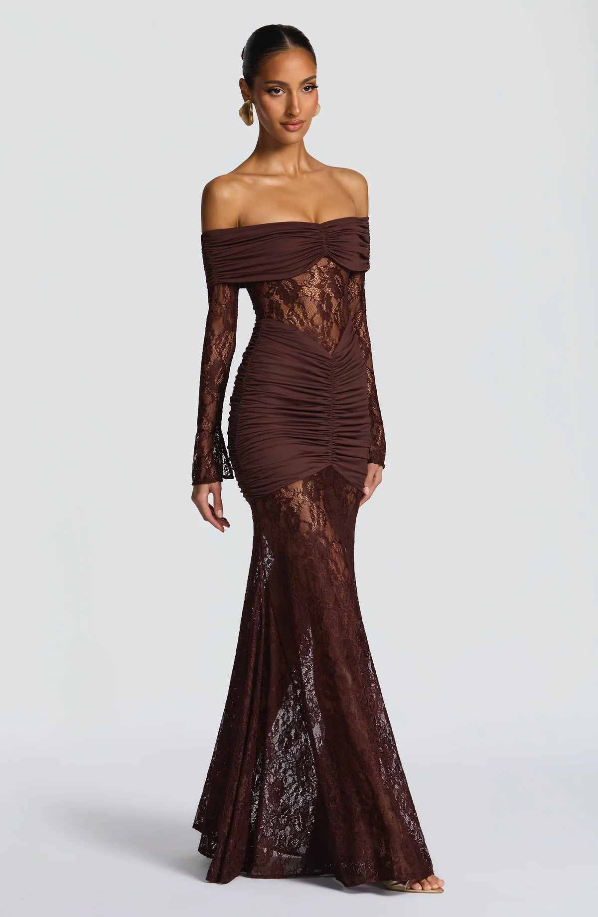 Gracieuse – The Allure Lace Hourglass Gown