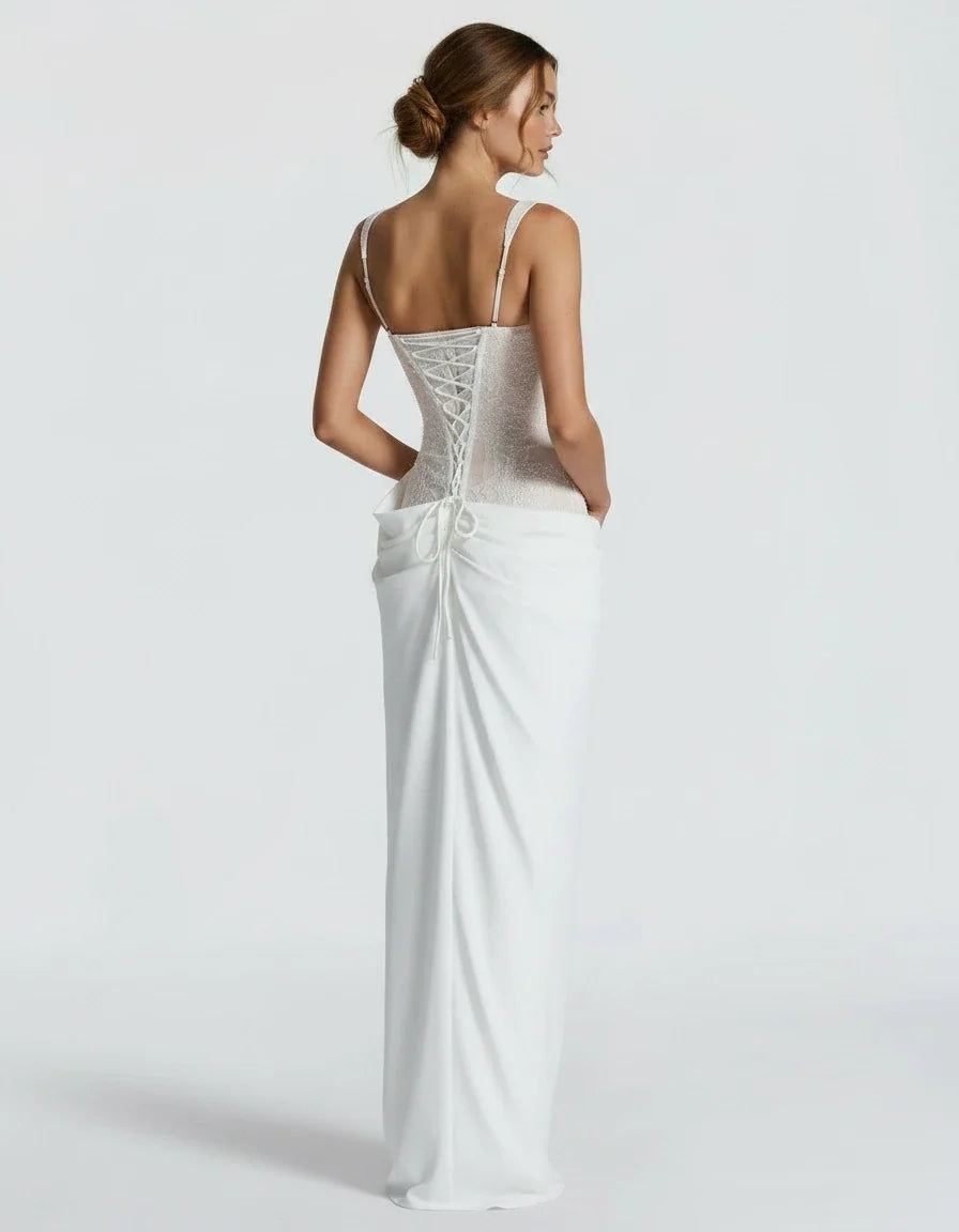 Héloïse — The Lace Corset Maxi Gown