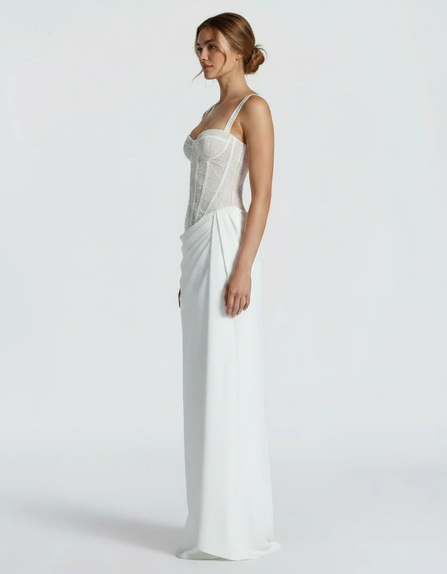 Héloïse — The Lace Corset Maxi Gown