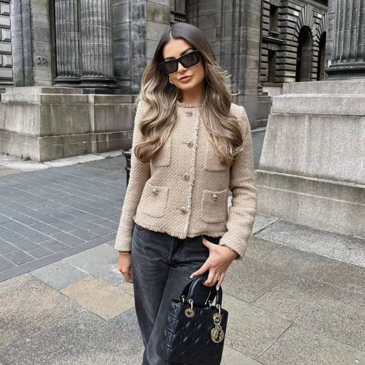 Gracia | Tailored Tweed Jacket