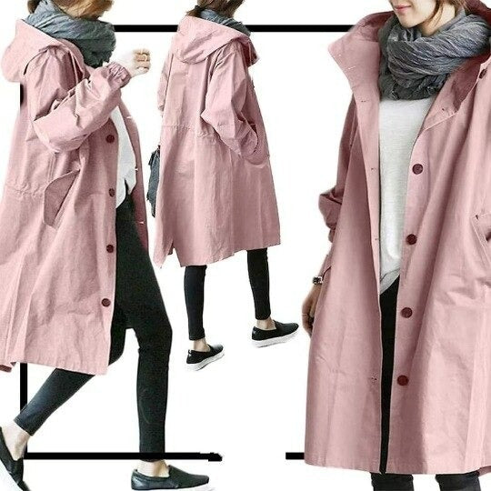 Mandy - Stylish Waterproof Trench Coat