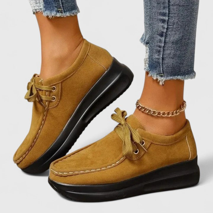 PERRIE – PLATFORM MOCCASIN SHOE