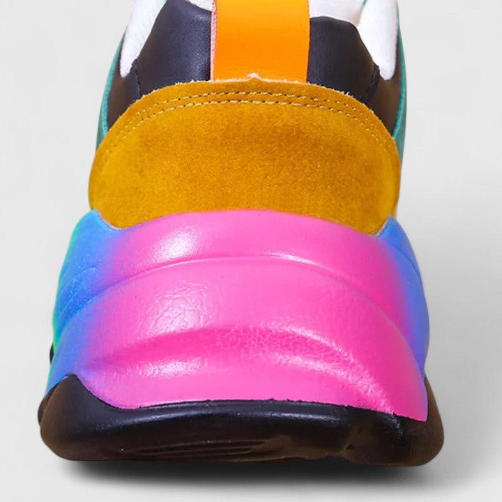 JADE – RAINBOW PLATFORM SNEAKER
