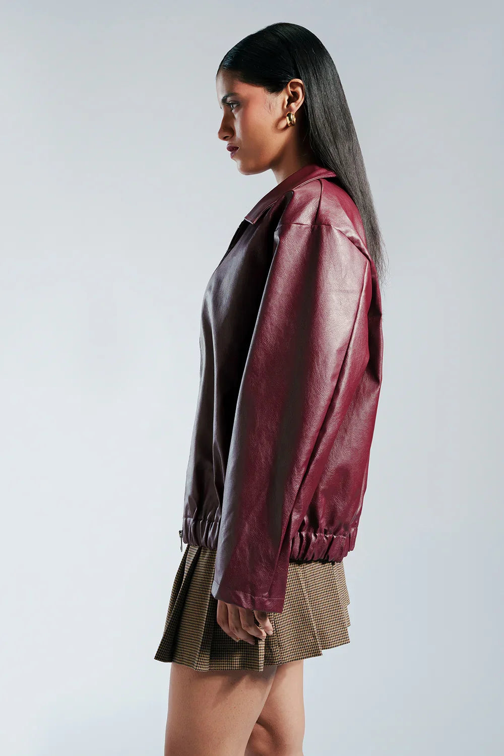 Clémence – The Parisian Faux Leather Jacket