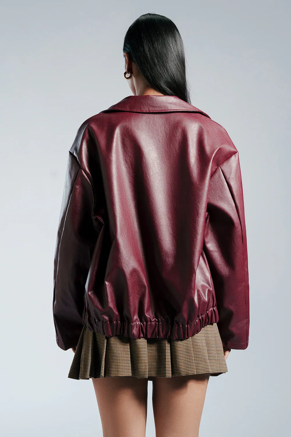 Clémence – The Parisian Faux Leather Jacket