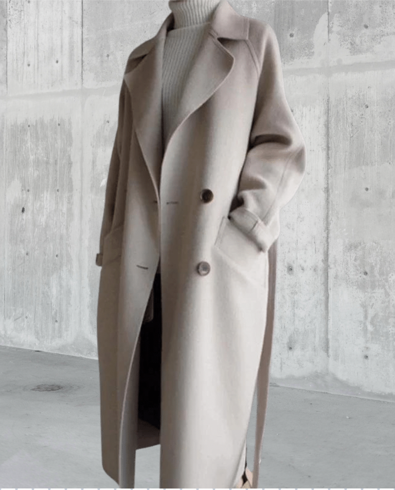 Ella - Longline Wool Coat