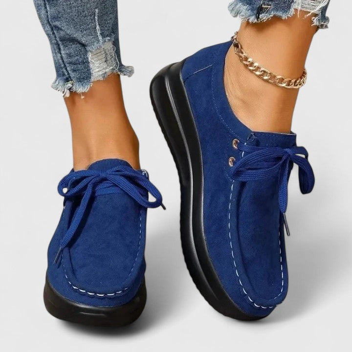 PERRIE – PLATFORM MOCCASIN SHOE