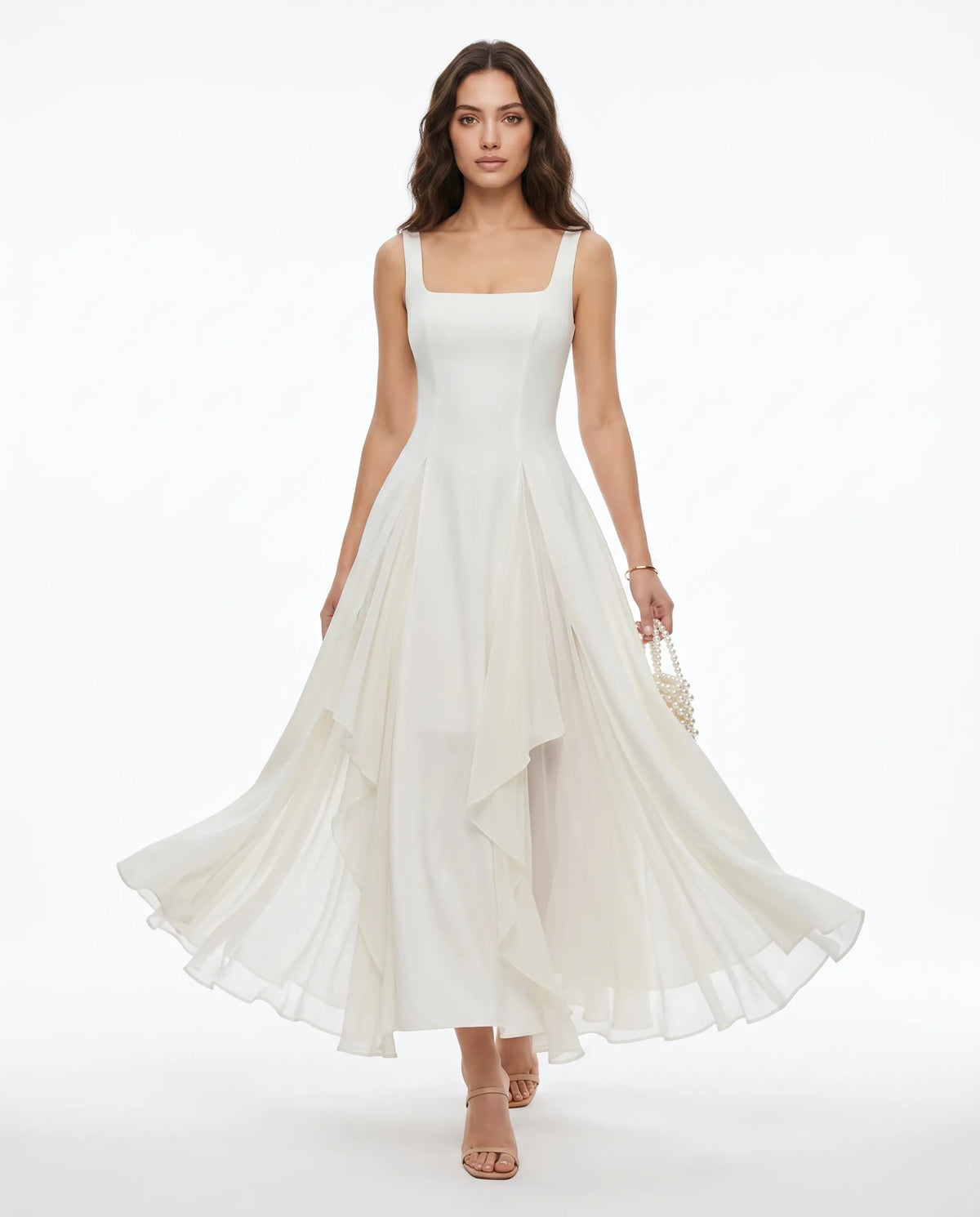The Thalassa — Flowing Summer Maxi Dress