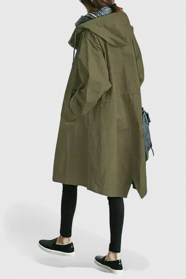 KYLIE – VIBRANT HOODED RAINCOAT
