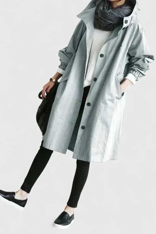 KYLIE – VIBRANT HOODED RAINCOAT