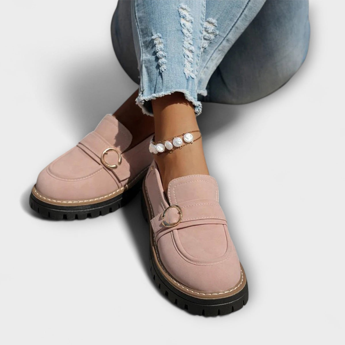 Laura – Everyday Moccasins with Round Toe