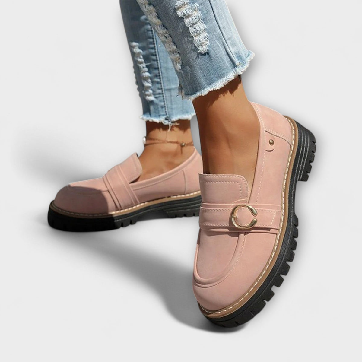 Laura – Everyday Moccasins with Round Toe