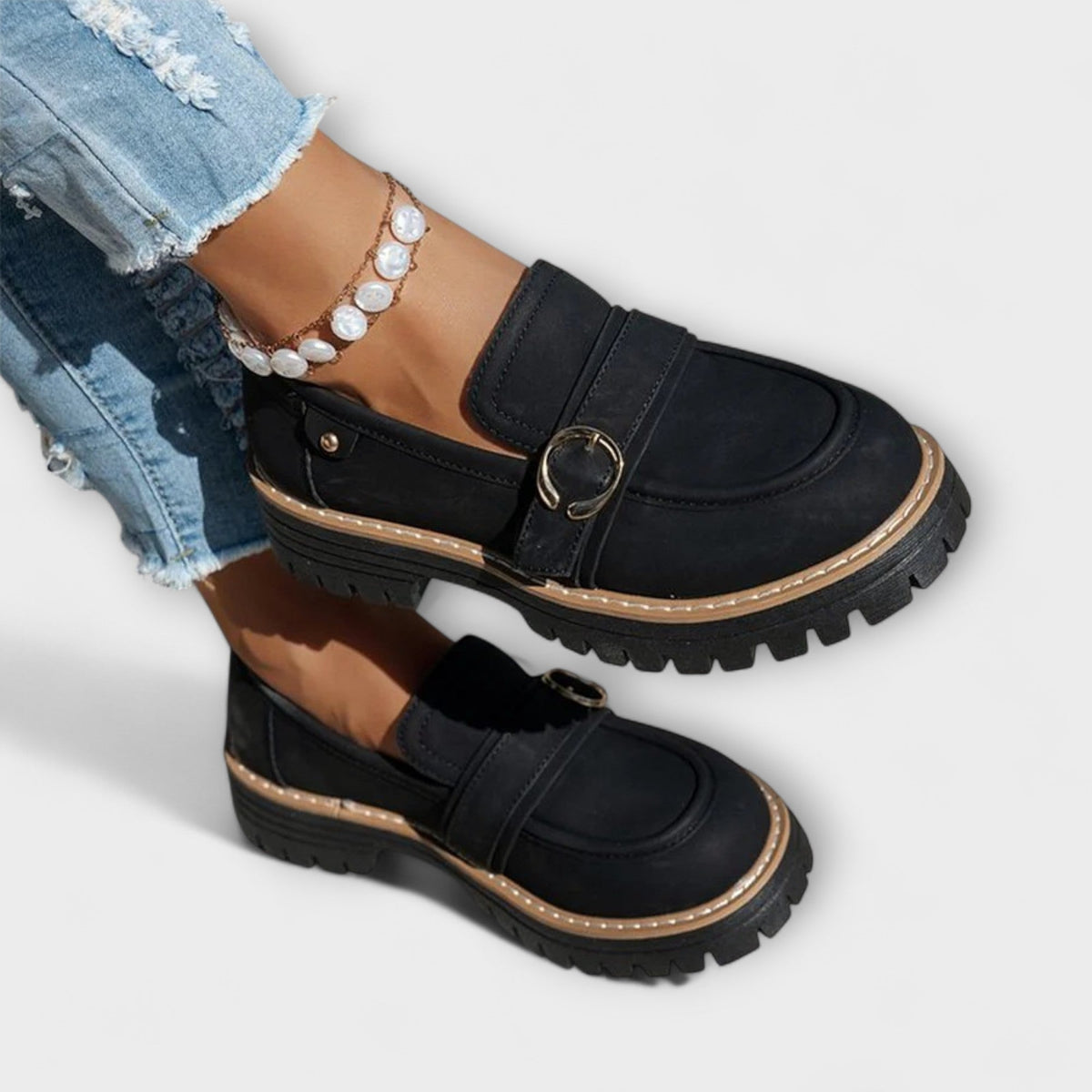 Laura – Everyday Moccasins with Round Toe