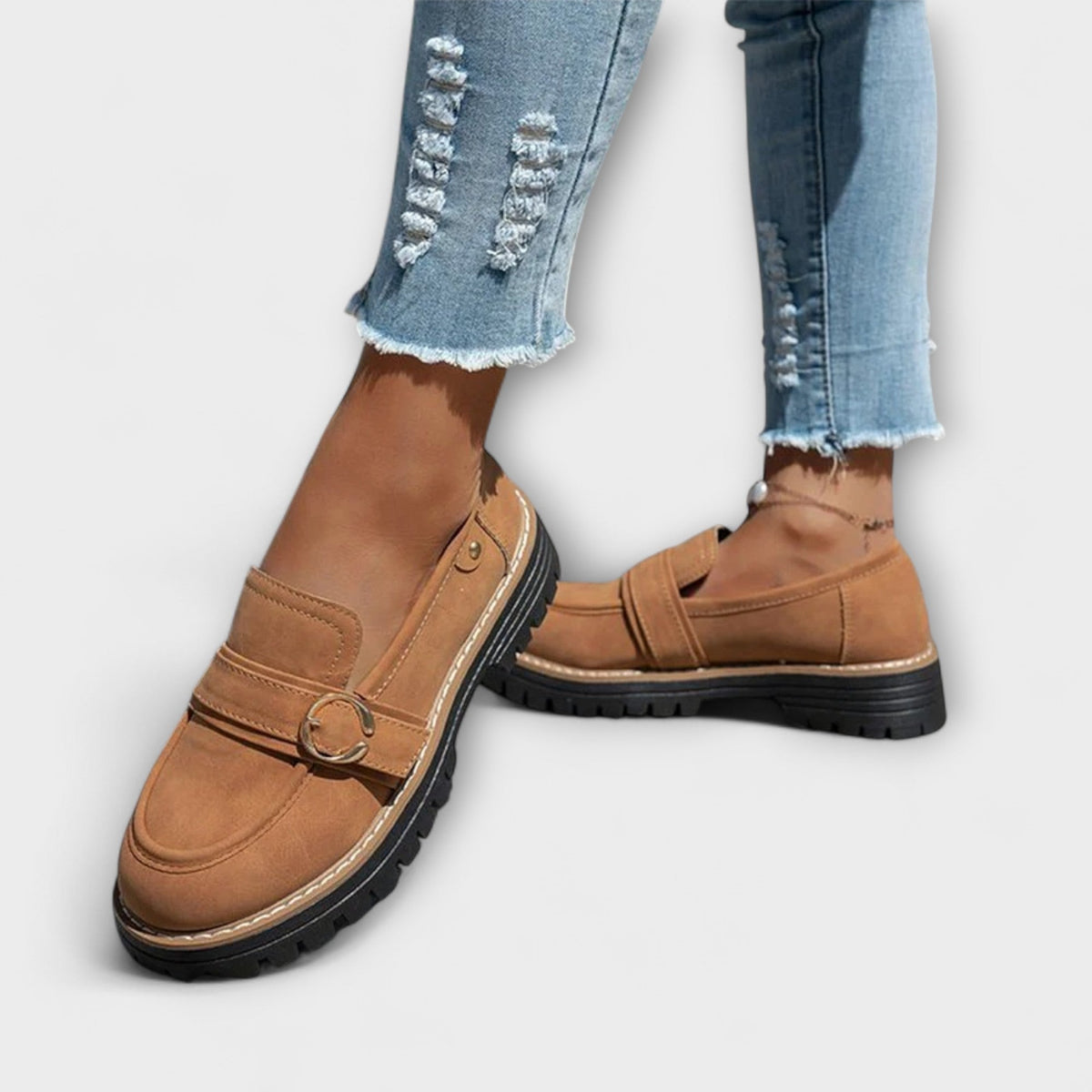 Laura – Everyday Moccasins with Round Toe