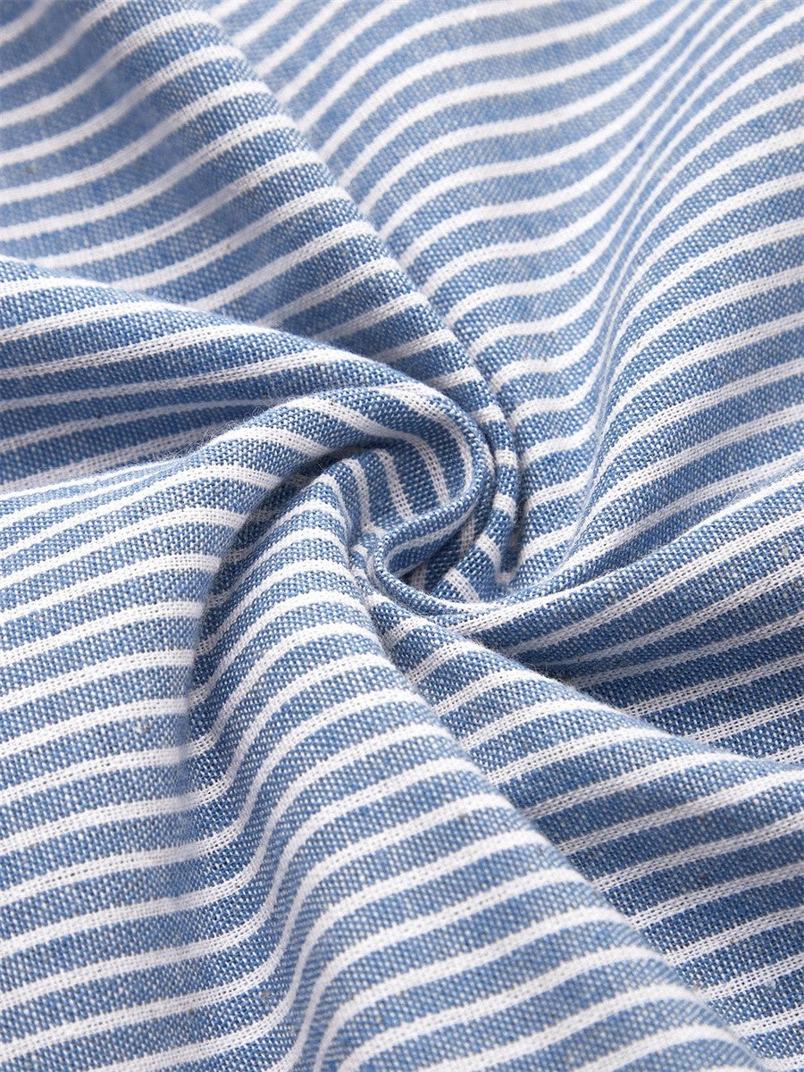 Wanda™ Striped Midi Dress-1