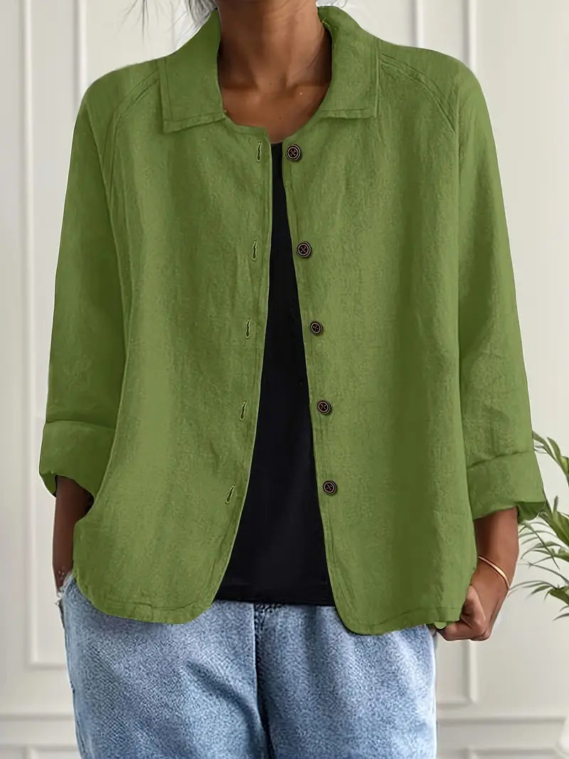 CHARLIE – RELAXED BUTTON-UP JACKET