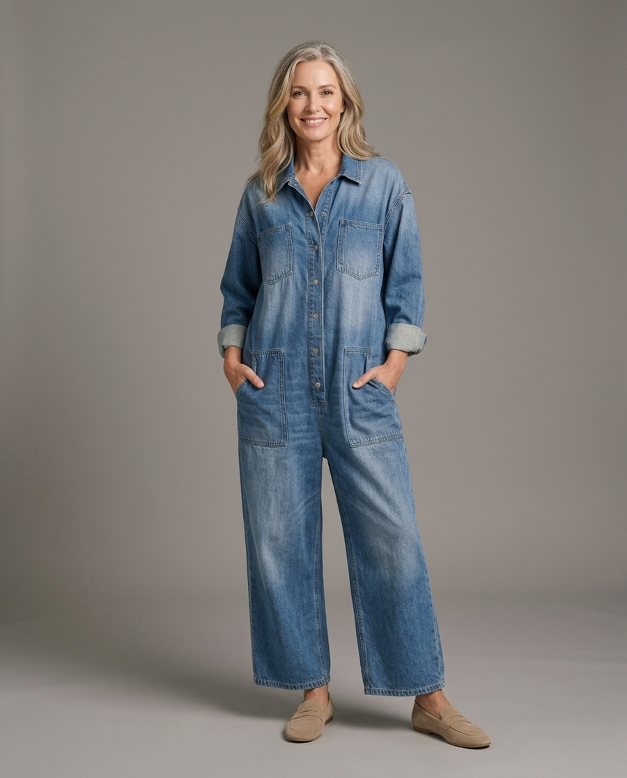 Thalassa™ - Denim Jumpsuit