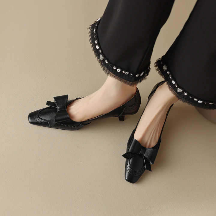 Annelise Bow Heels