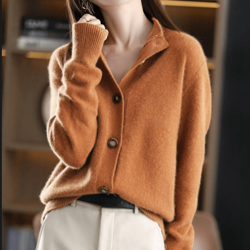Anny - Luxurious Cashmere Knit Cardigan