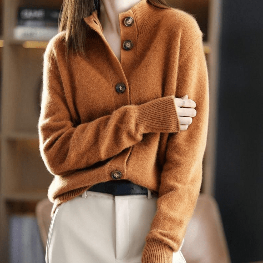 Anny - Luxurious Cashmere Knit Cardigan