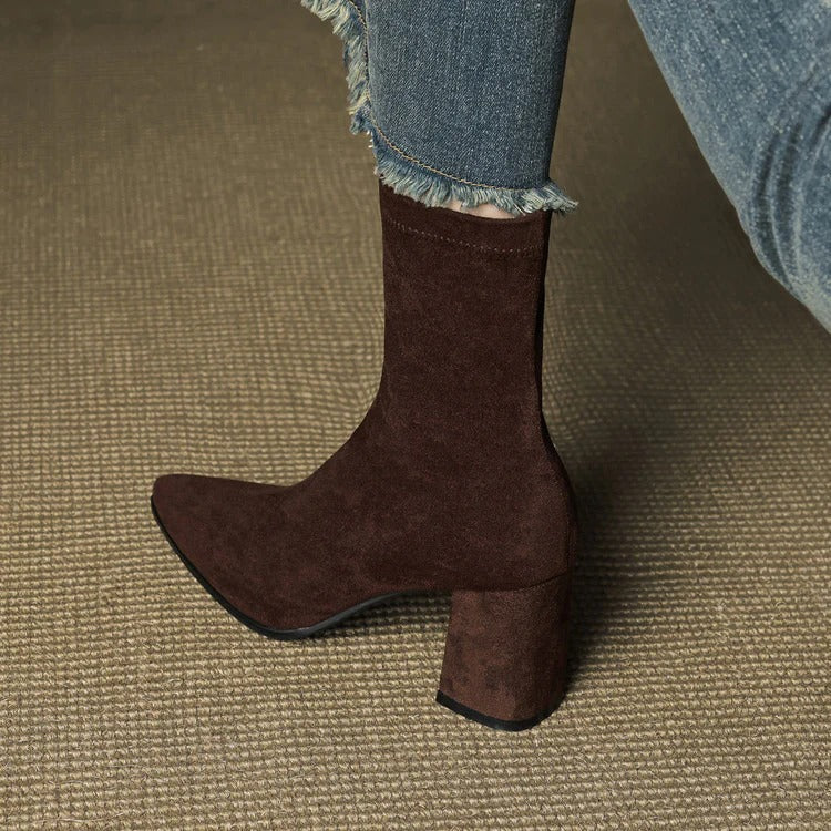 Celinne Paris Suede Boots