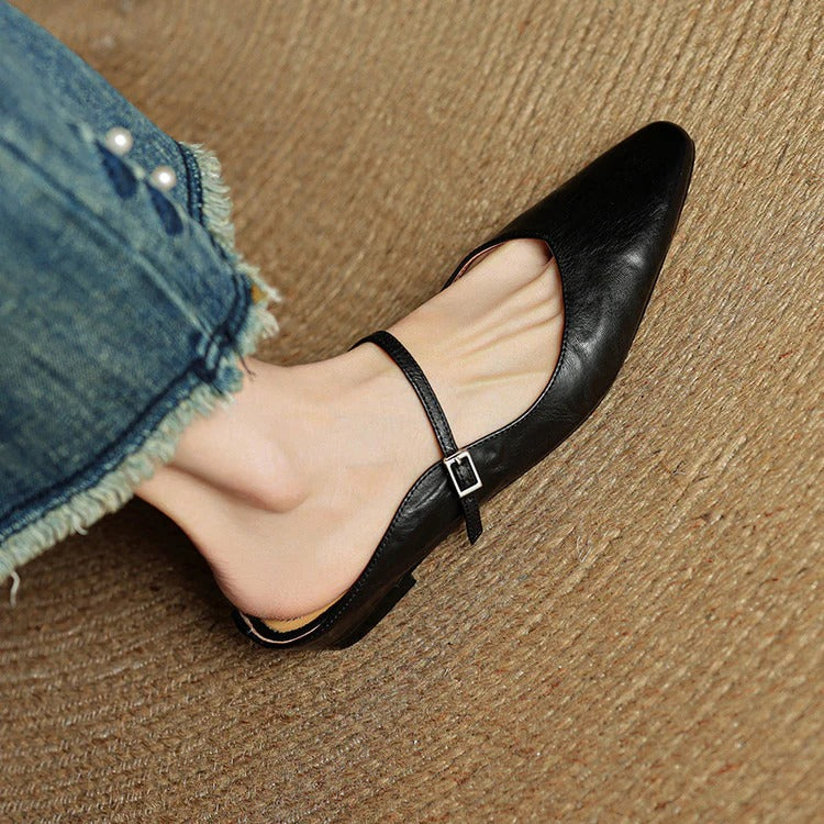 Bellancia Leather Leather Flats